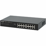 Eaton Tripp Lite Series 16-Port 10/100/1000 Mbps Desktop Gigabit Ethernet Unmanaged Switch, Metal Enclosure — NG16-1