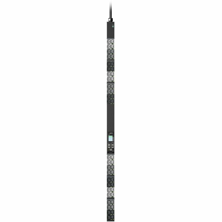 APC NetShelter Rack PDU Advanced Gen 2, Switched Metered Outlet, 3Phase, 11kW 400V 16A or 11.5kW 415V 20A, 520P6, 48 Outlet — APDU11250SM