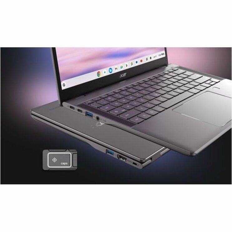 Acer Chromebook Plus 514 CBE594-2 CBE594-2-5909 14" Chromebook - WUXGA - Intel Core 5 120U - 16 GB - 256 GB SSD - English (US) Keyboard - Iron — NX.JNVAA.002