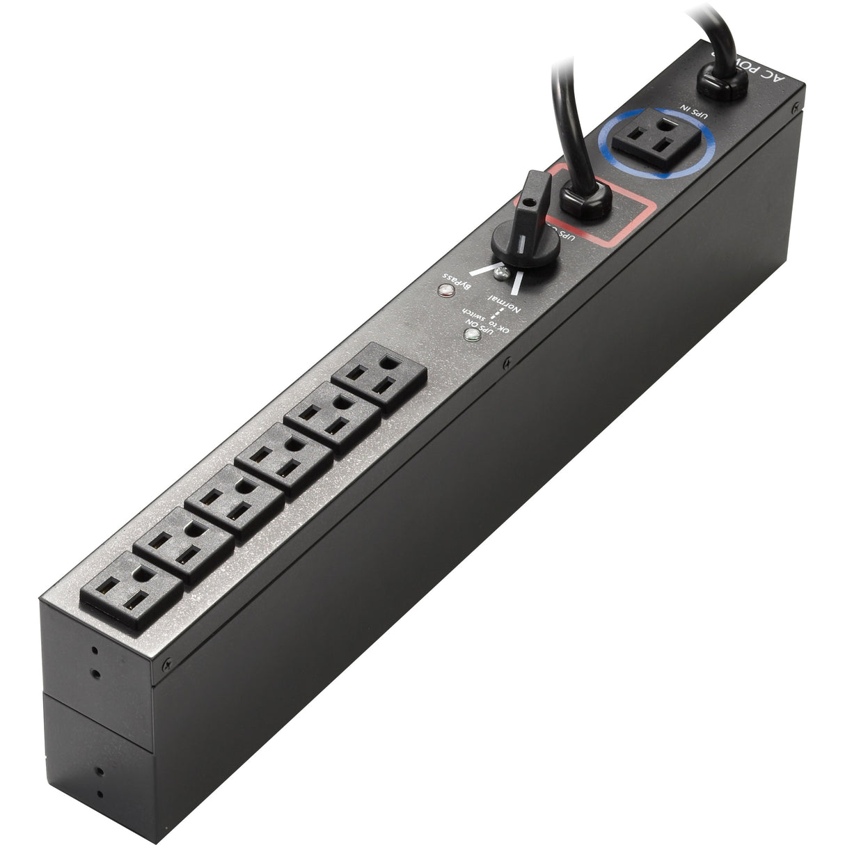 Eaton Basic Rack PDU HotSwap MBP 2U 110-125V 16A 1.92 kW 5-20P and 6 5-20R — EHBPL2000R-PDU1U