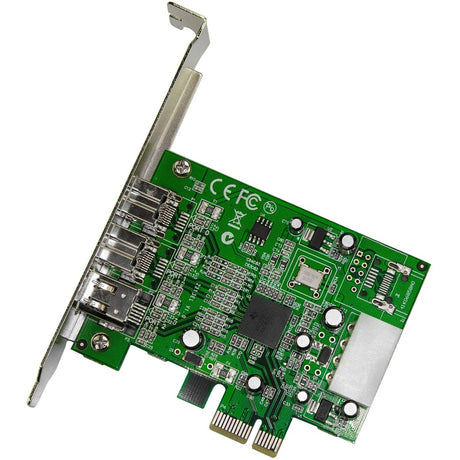StarTech.com 3 Port 2b 1a 1394 PCI Express FireWire Card — PEX1394B3