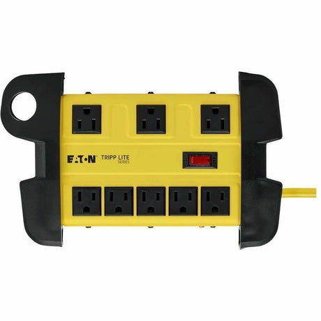 Eaton Tripp Lite Series Power It! 8-Outlet Safety Power Strip, 15 ft. (4.57 m) Cord, Hang Holes, Cord Wrap, Outlet Covers — TLM815NS