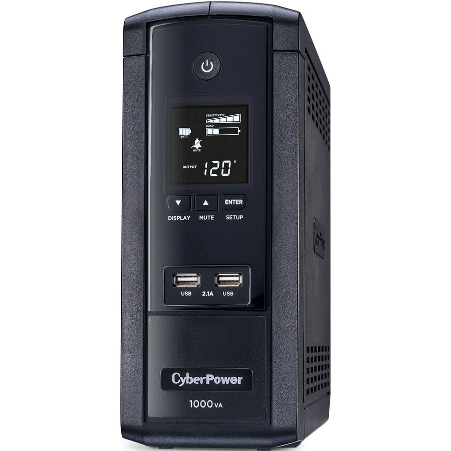 CyberPower BRG1000AVRLCD Intelligent LCD UPS Systems — BRG1000AVRLCD