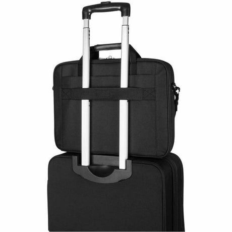 Targus Classic Slim TCT027US Carrying Case (Briefcase) for 15" to 16" Notebook - Black - TAA Compliant — TCT027US