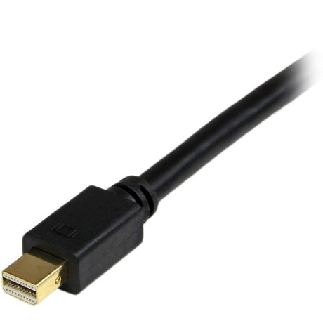 StarTech.com 3ft Mini DisplayPort to DVI Cable, Mini DP to DVI-D Adapter/Converter Cable, 1080p Video, mDP 1.2 to DVI Monitor/Display — MDP2DVIMM3B