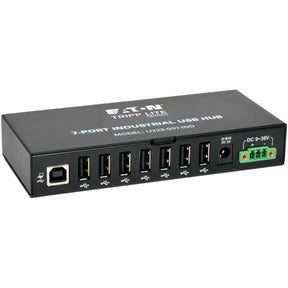 Eaton Tripp Lite Series 7-Port Industrial-Grade USB 2.0 Hub - 15 kV ESD Immunity, Metal Housing, Mountable — U223-007-IND