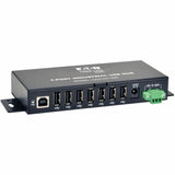 Eaton Tripp Lite Series 7-Port Industrial-Grade USB 2.0 Hub - 15 kV ESD Immunity, Metal Housing, Mountable — U223-007-IND