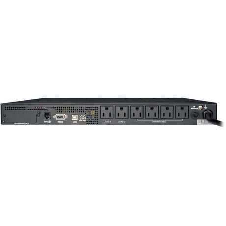 Eaton Tripp Lite Series SmartPro 120V 750VA 600W Line-Interactive Sine Wave UPS, 1U Rack/Vertical, Network Management Card Options, USB, DB9 Serial — SMART750RM1U