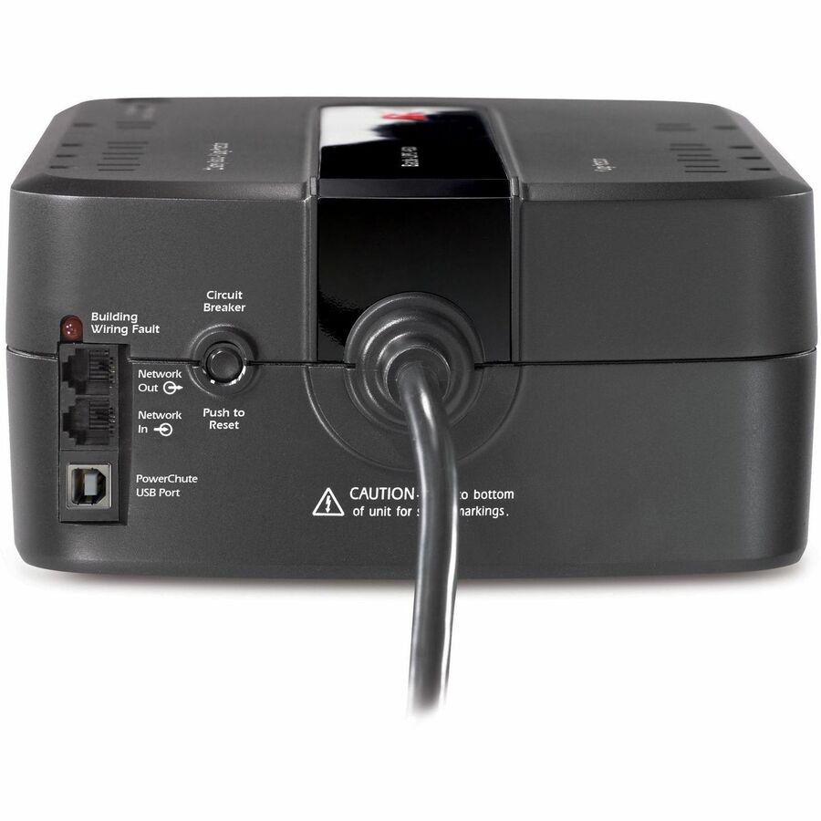 APC Back-UPS 650VA, 120V, 8 NEMA outlets (4 surge) — BE650G1