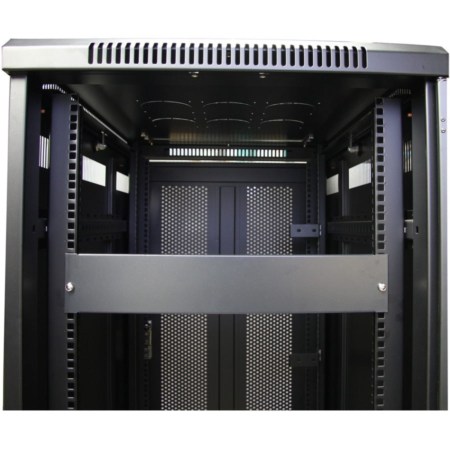 StarTech.com Blanking Panel? 2U, 19in Steel? Black? Blank Rack Panel? Filler Panel, Rack Mount Panel? Rack Blanks — BLANKB2