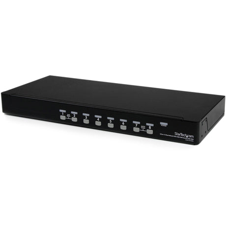 StarTech.com 8 Port 1U Rackmount USB KVM Switch with OSD — SV831DUSBU