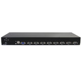 StarTech.com 8 Port 1U Rackmount USB KVM Switch with OSD — SV831DUSBU