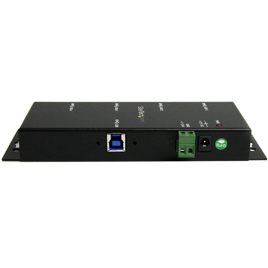 StarTech.com 4 Port Industrial USB 3.0 Hub - 5Gbps - Mountable - Rugged USB Hub — ST4300USBM