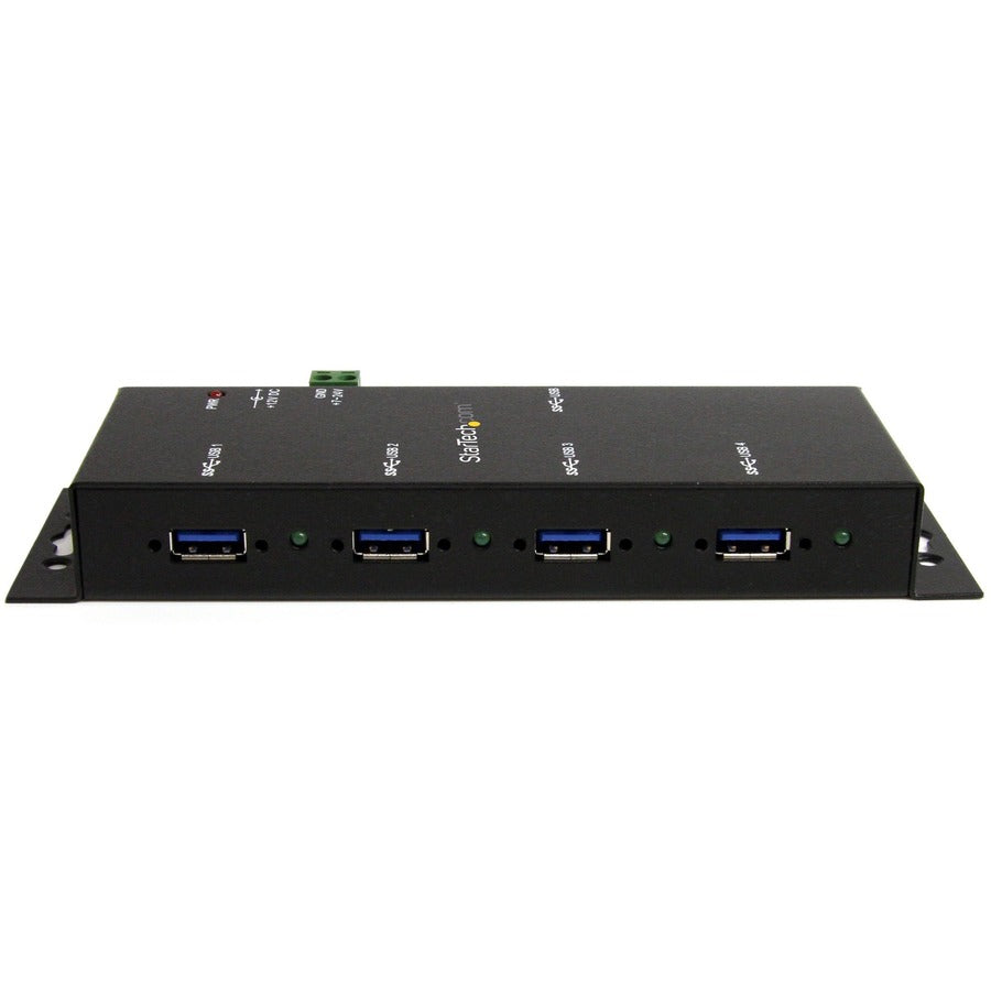 StarTech.com 4 Port Industrial USB 3.0 Hub - 5Gbps - Mountable - Rugged USB Hub — ST4300USBM