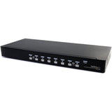 StarTech.com 8 Port Rackmount USB VGA KVM Switch w/ Audio — SV831DUSBAU