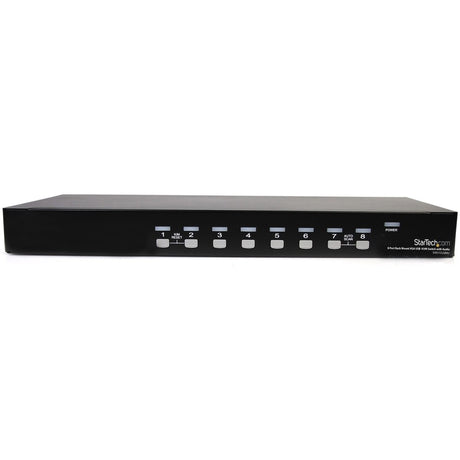 StarTech.com 8 Port Rackmount USB VGA KVM Switch w/ Audio — SV831DUSBAU