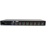 StarTech.com 8 Port Rackmount USB VGA KVM Switch w/ Audio — SV831DUSBAU