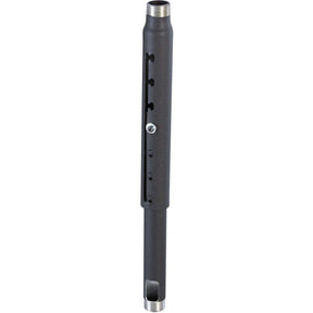 Chief 12-18" Adjustable Extension Column - For Projector - Black — CMS012018