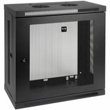 Eaton Tripp Lite Series SmartRack 12U Low-Profile Patch-Depth Wall-Mount Small Rack Enclosure — SRW12U13