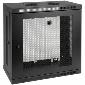 Eaton Tripp Lite Series SmartRack 12U Low-Profile Patch-Depth Wall-Mount Small Rack Enclosure — SRW12U13
