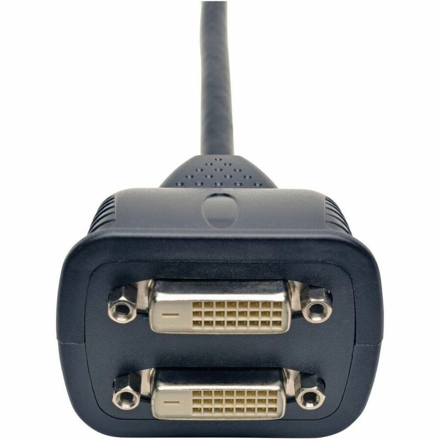 Eaton Tripp Lite Series DVI Y Splitter Cable, Digital Monitors (DVI-D M to 2x F), 1 ft. (0.31 m) — P564-001