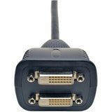 Eaton Tripp Lite Series DVI Y Splitter Cable, Digital Monitors (DVI-D M to 2x F), 1 ft. (0.31 m) — P564-001