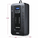 CyberPower EC850LCD Ecologic UPS Systems — EC850LCD