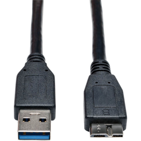 Eaton Tripp Lite Series USB 3.0 SuperSpeed Device Cable (A to Micro-B M/M) Black, 6 ft. (1.83 m) — U326-006-BK