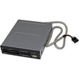 StarTech.com 3.5in Front Bay 22-in-1 USB 2.0 Internal Multi Media Memory Card Reader - Black — 35FCREADBK3