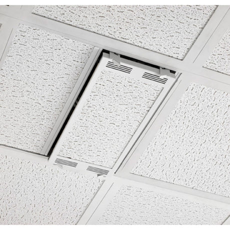 Chief 1' x 2' Above Suspended Ceiling Storage Box - White — CMS491