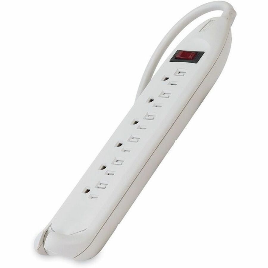 Belkin 6-Outlet Power Strip w/ On-Off Switch - 12ft Cord - Straight Plug - White — F9D160-12