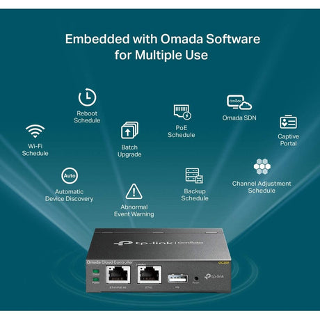 TP-Link OC200 - Omada Hardware Controller - Limited Lifetime Warranty — OC200