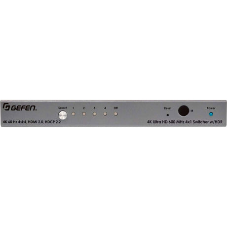 Gefen Ultra HD 600 MHz 4x1 Switcher for HDMI w/ HDR — EXT-UHD600-41
