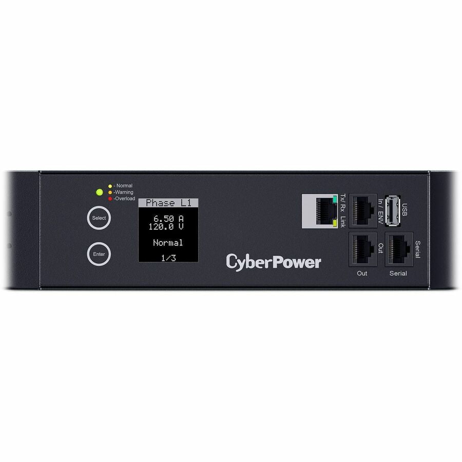 CyberPower PDU41001 Single Phase 100 - 120 VAC 15A Switched PDU — PDU41001