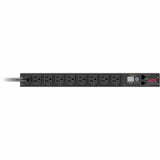 APC NetShelter Rack PDU, Switched, 1U, 1.4kW 120V 15A, (8)NEMA 5-15P outlets — AP7900B