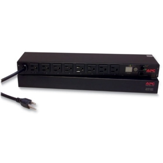 APC NetShelter Rack PDU, Switched, 1U, 1.4kW 120V 15A, (8)NEMA 5-15P outlets — AP7900B