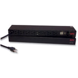 APC NetShelter Rack PDU, Switched, 1U, 1.4kW 120V 15A, (8)NEMA 5-15P outlets — AP7900B