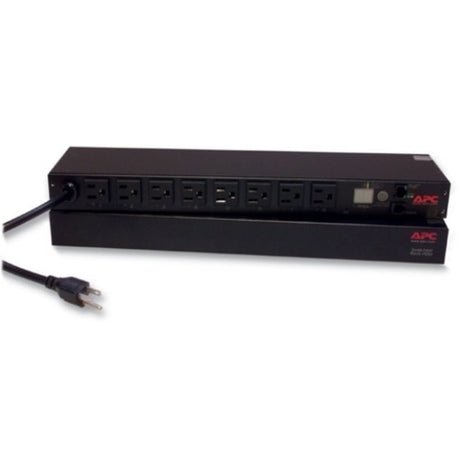 APC NetShelter Rack PDU, Switched, 1U, 1.4kW 120V 15A, (8)NEMA 5-15P outlets — AP7900B