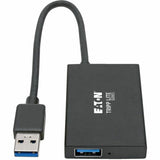 Eaton Tripp Lite Series 4-Port Slim Portable USB-A Hub - USB 3.x (5Gbps), Aluminum Housing — U360-004-4A-AL