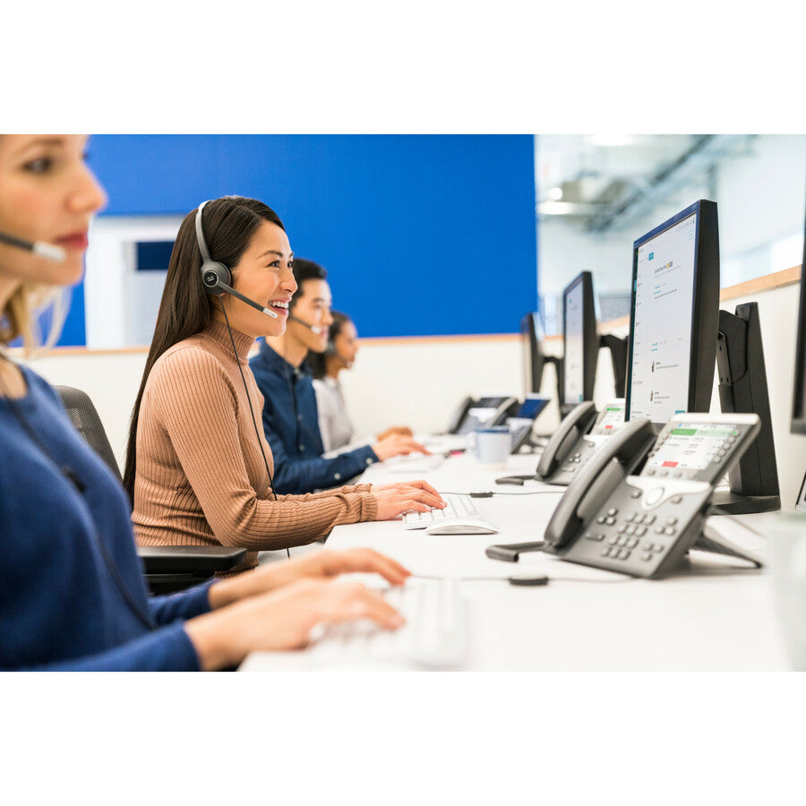 Cisco Headset 531 (Wired Single with Quick Disconnect coiled RJ Headset Cable) — CP-HS-W-531-RJ=