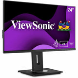 ViewSonic VG2455-2K 24 Inch IPS 1440p Monitor with USB C, HDMI, DisplayPort and 40 Degree Tilt Ergonomics for Home and Office — VG2455-2K