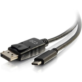 C2G 12ft USB-C to DisplayPort Adapter Cable 4K 30Hz - Black — 26904