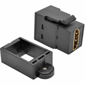 Eaton Tripp Lite Series HDMI All-in-One Keystone/Panel Mount Coupler (F/F), Black, TAA — P164-000-KP-BK