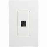 Eaton Tripp Lite Series HDMI All-in-One Keystone/Panel Mount Coupler (F/F), Black, TAA — P164-000-KP-BK