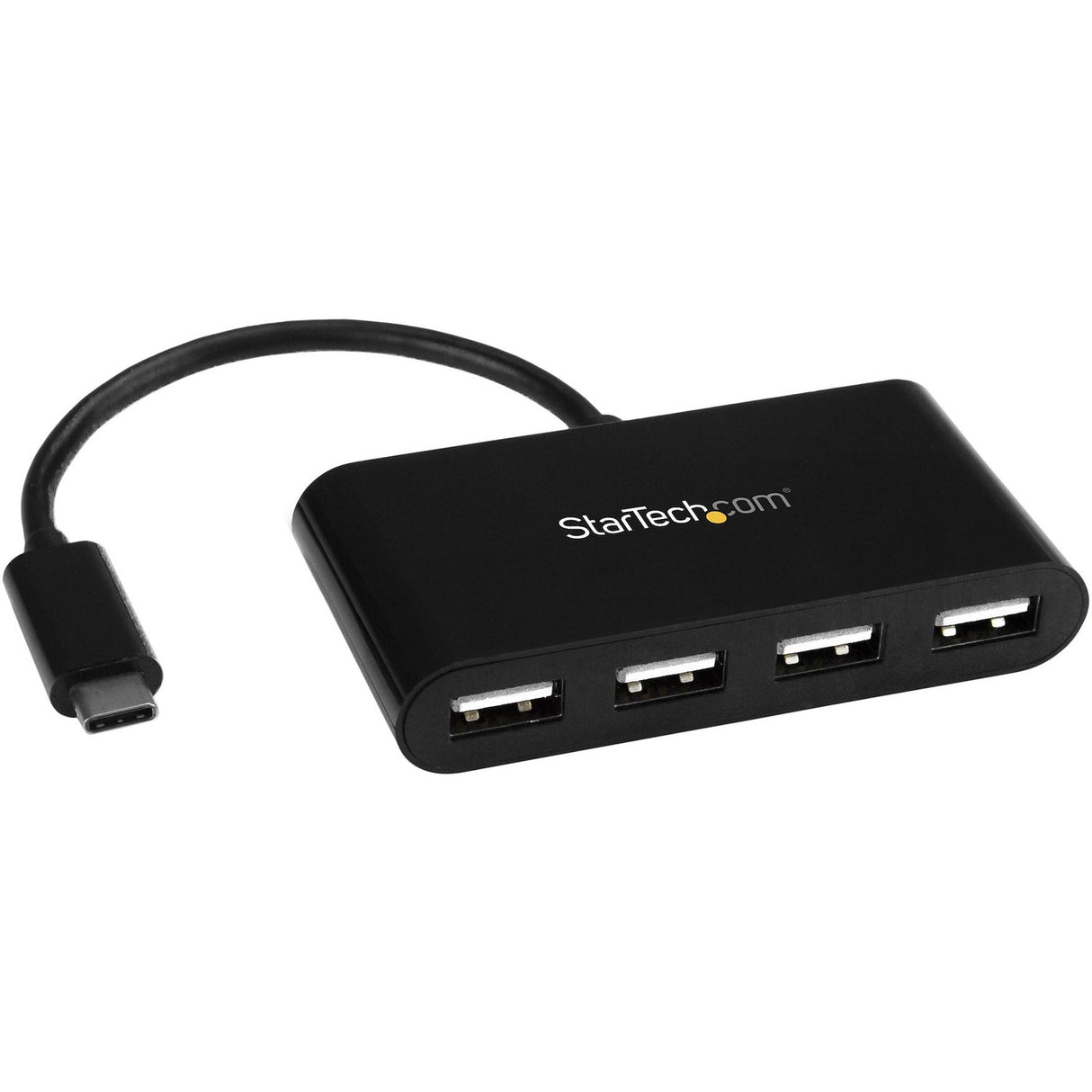 StarTech.com 4 Port USB C Hub - Mini Hub - USB-C to 4x USB-A - USB 2.0 Hub - USB Type C Hub - USB C to USB Hub - USB C Port Expander — ST4200MINIC
