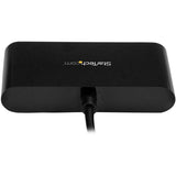 StarTech.com 4 Port USB C Hub - Mini Hub - USB-C to 4x USB-A - USB 2.0 Hub - USB Type C Hub - USB C to USB Hub - USB C Port Expander — ST4200MINIC