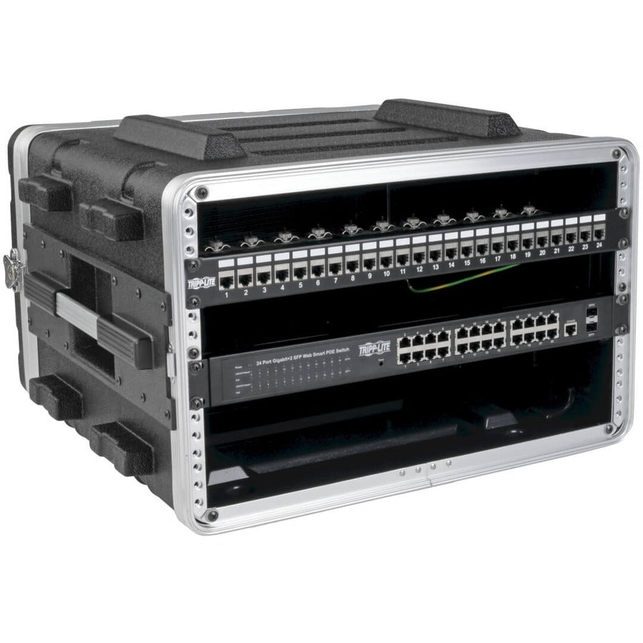 Eaton Tripp Lite Series 6U ABS Server Rack Equipment Shipping Case — SRCASE6U