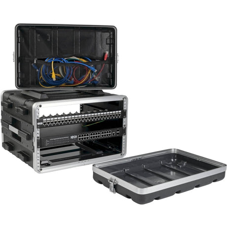 Eaton Tripp Lite Series 6U ABS Server Rack Equipment Shipping Case — SRCASE6U