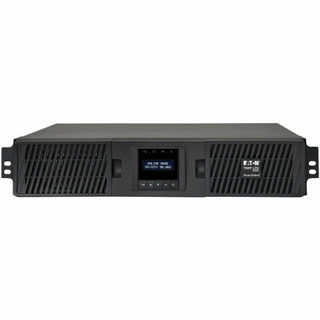 Eaton Tripp Lite Series SmartOnline 3000VA 2700W 208/230V Double-Conversion UPS - 10 Outlets, Extended Run, Network Card Option, LCD, USB, DB9, 2U Rack/Tower — SUINT3000LCD2U