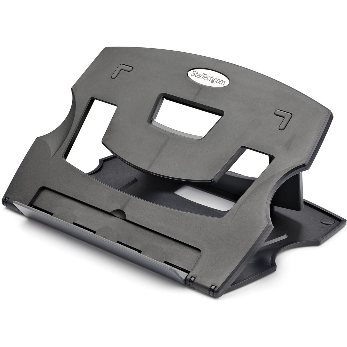 StarTech.com Portable Laptop Stand - Laptop Desk Stand - Adjustable Laptop Stand - Ergonomic Laptop Table Stand - Laptop Riser Stand — LTRISERP